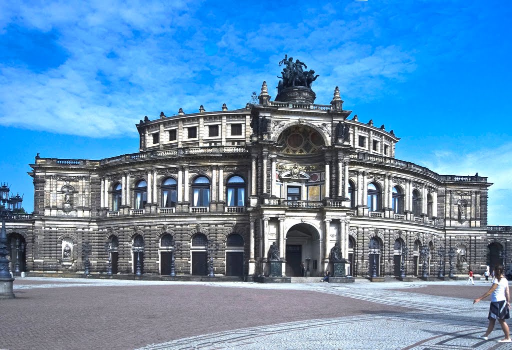 Drezno - Semperoper (Opera Sempera)