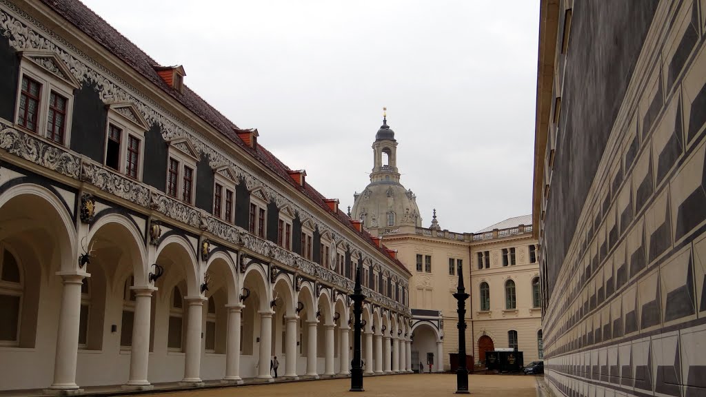 Dresden - Residenzschloss, Stallhof