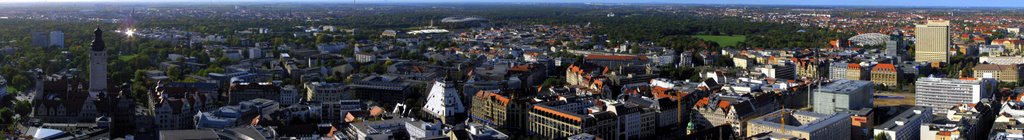 Leipzig (Λειψία)... From "Panorama Tower"..Germany.. panorama by geotsak