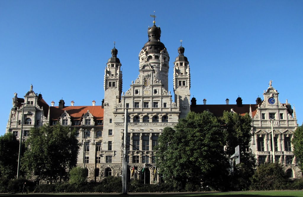 New Townhall in Leipzig... Neues Rathaus... Germany... by geotsak