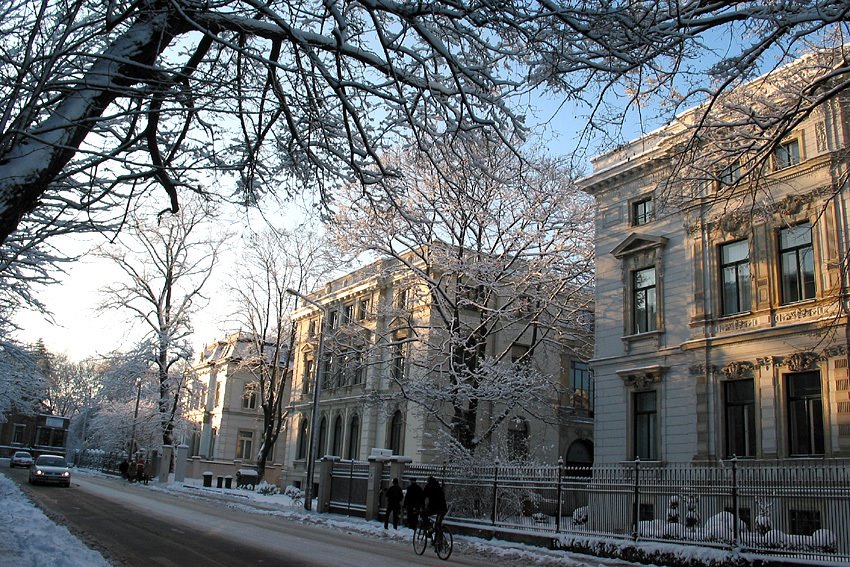 germany leipzig winter