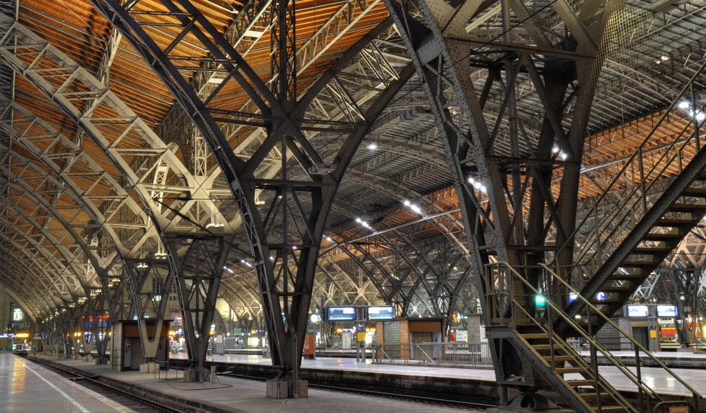 Das schöne Dach im Bahnhof (The beautiful roof in the station)