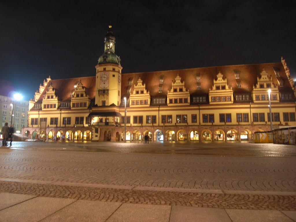 Leipzig ★2010★ Altes Rathaus bei Nacht