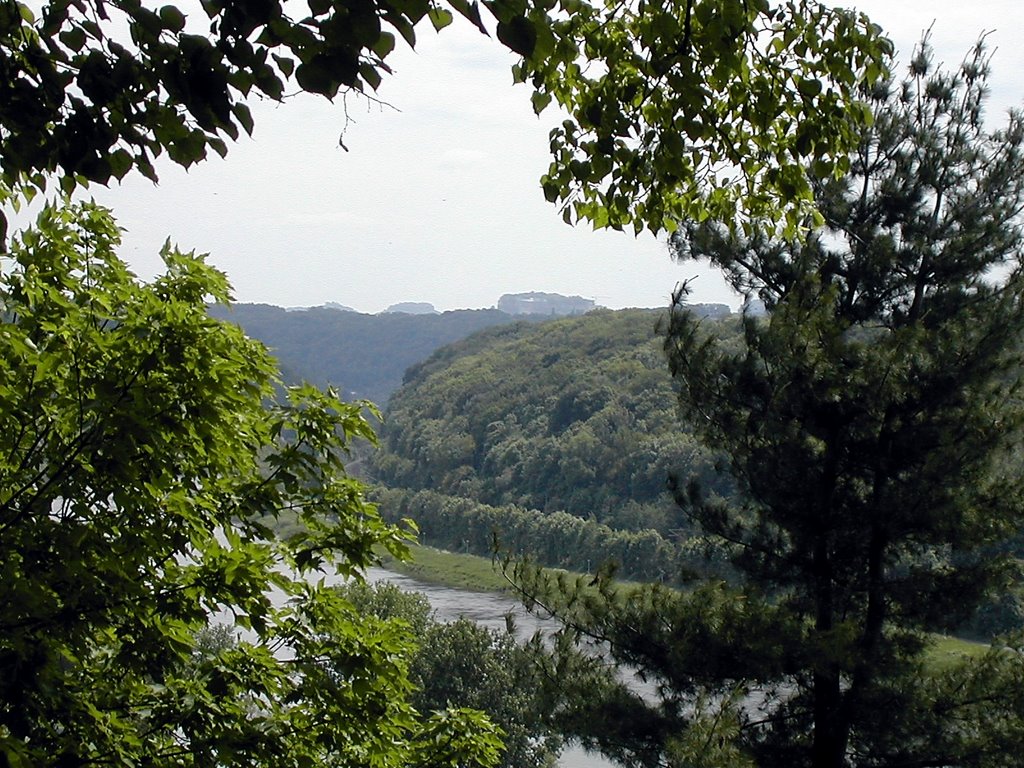 Blick in die Sächsische Schweiz