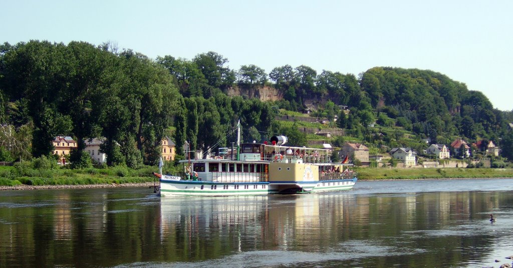 Elbdampfer,Pirna/Deutschland