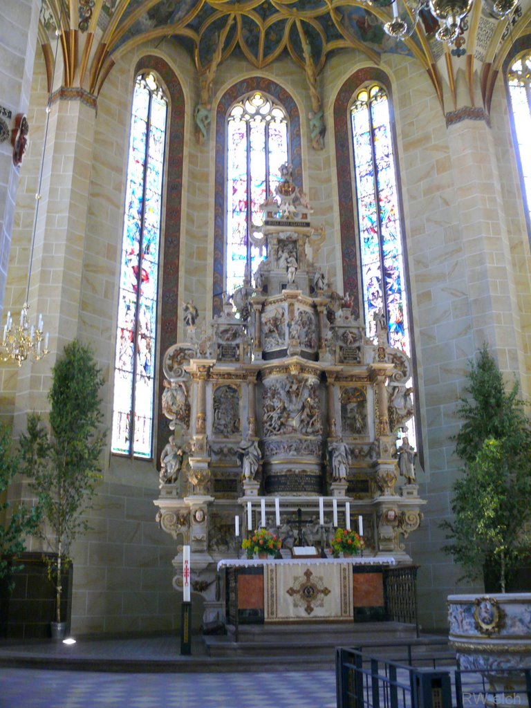 Pirna  -  St.Marienkirche Altar