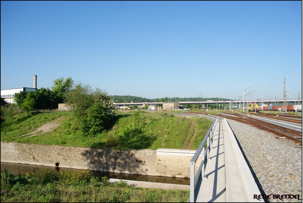 Blick Richtung Sachsenbrücke