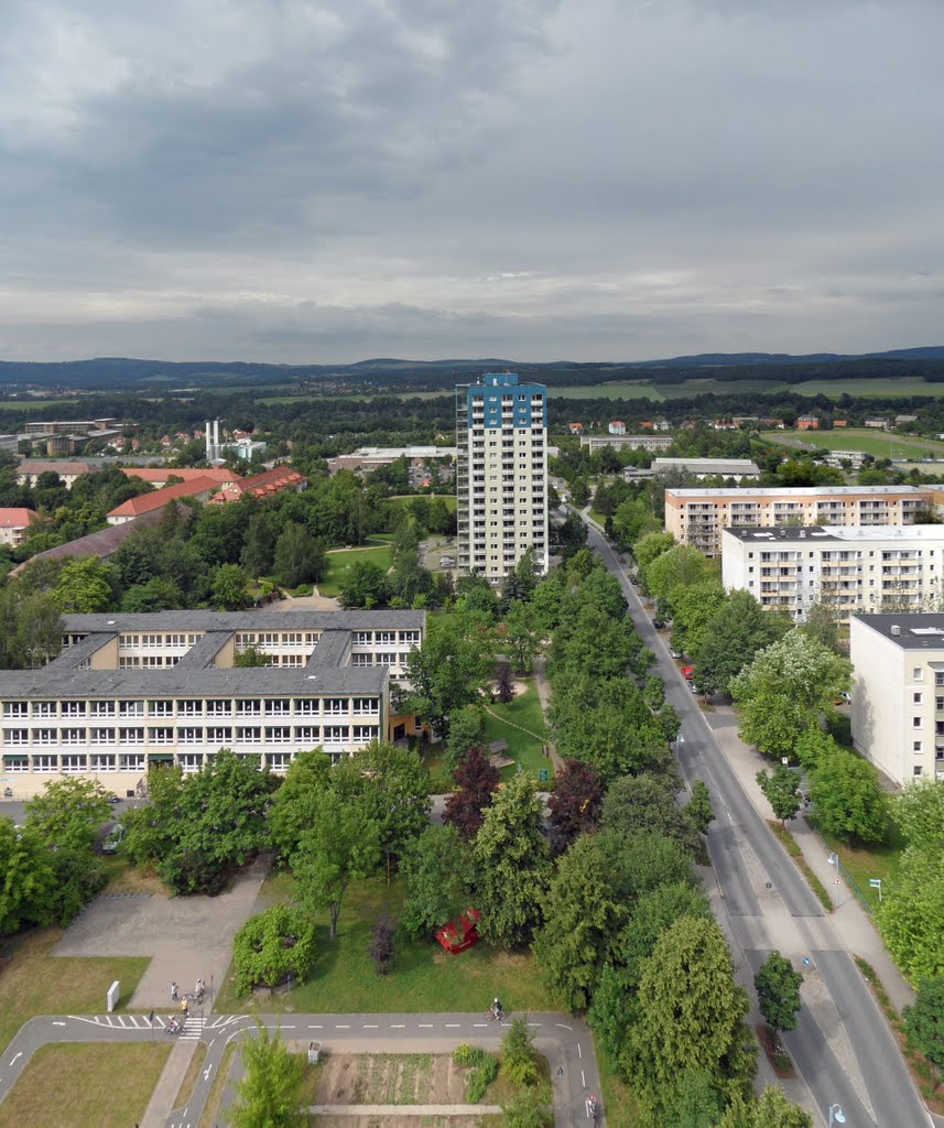 Blick über Pirna Sonnenstein