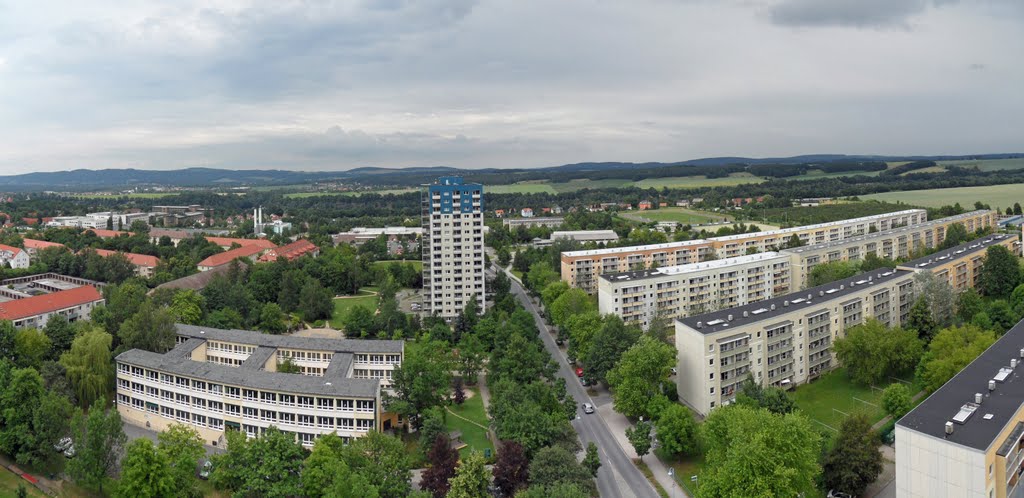 Blick über Pirna Sonnenstein