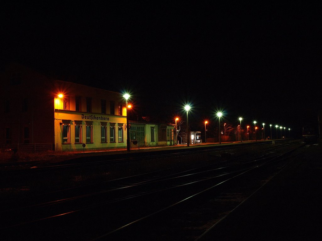 Der Bahnhof von Deutschenbora