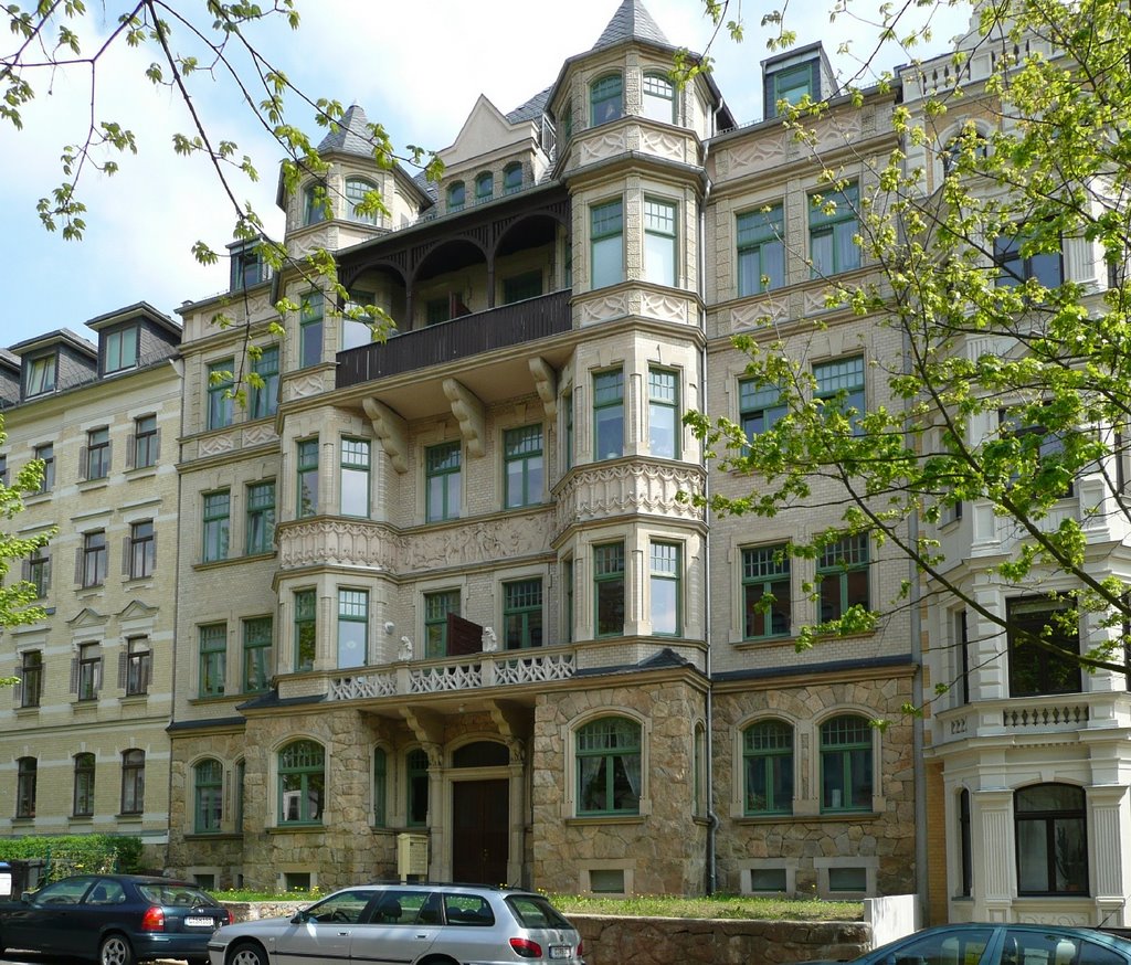 Chemnitz-Kaßberg Wohnhaus Andrestraße 8