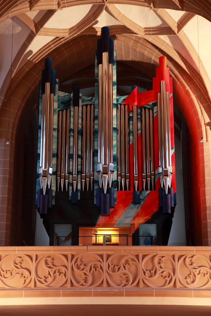 Orgelempore der Schlosskirche, Chemnitz