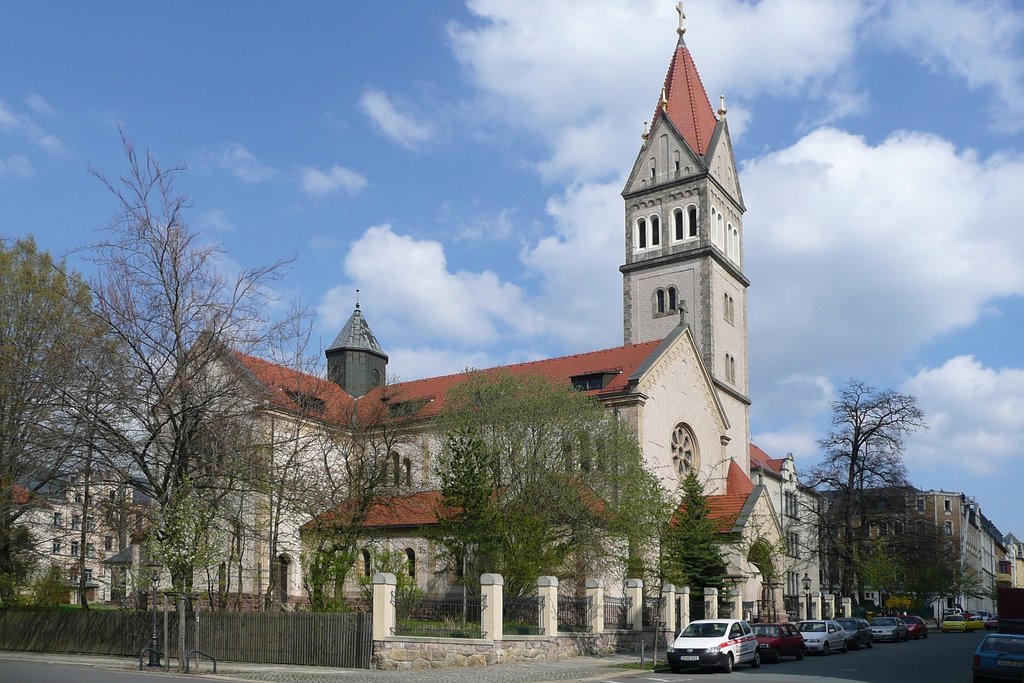 Chemnitz-St.-Joseph-Kirche (am 16.05.1909 geweiht)