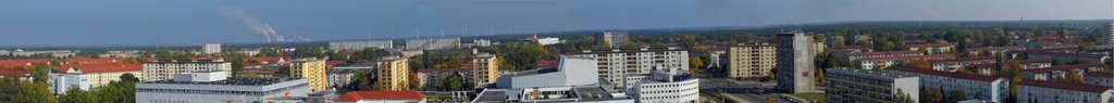 Blick auf Hoyerswerda