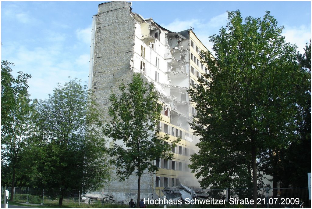 Hochhaus Rückbau