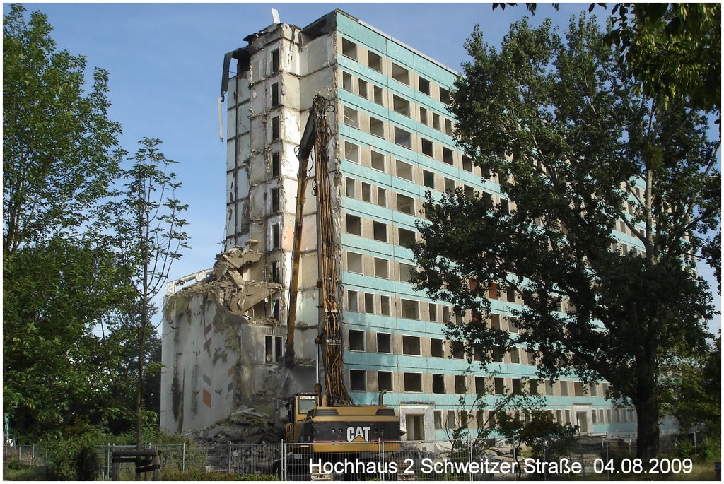Hochhaus Nr.2 in der Schweitzer Straße