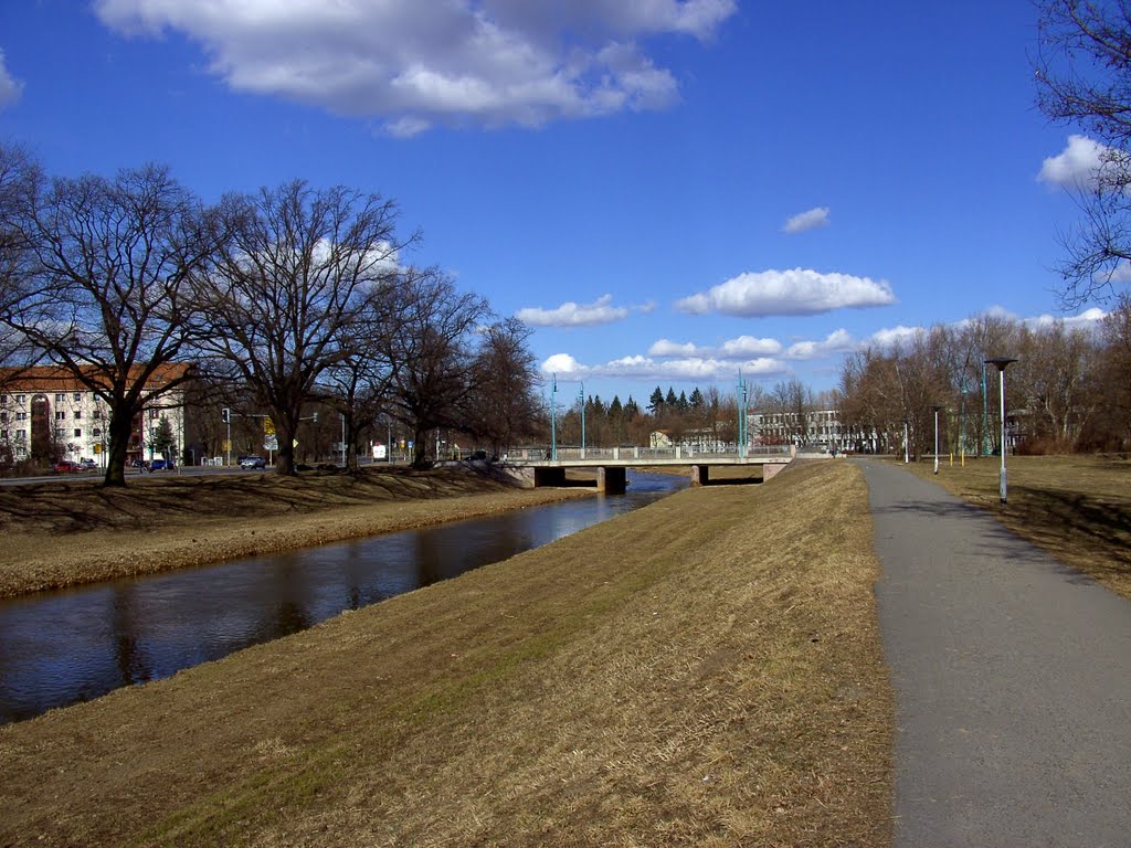 fluss in der stad