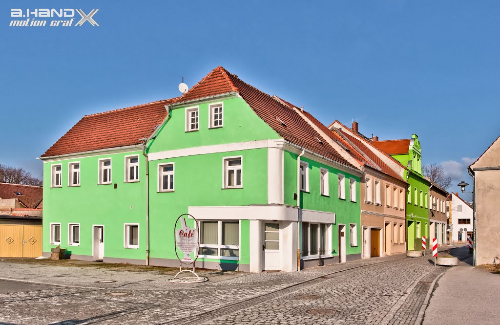 Remaining buildings of the Spremberger street
