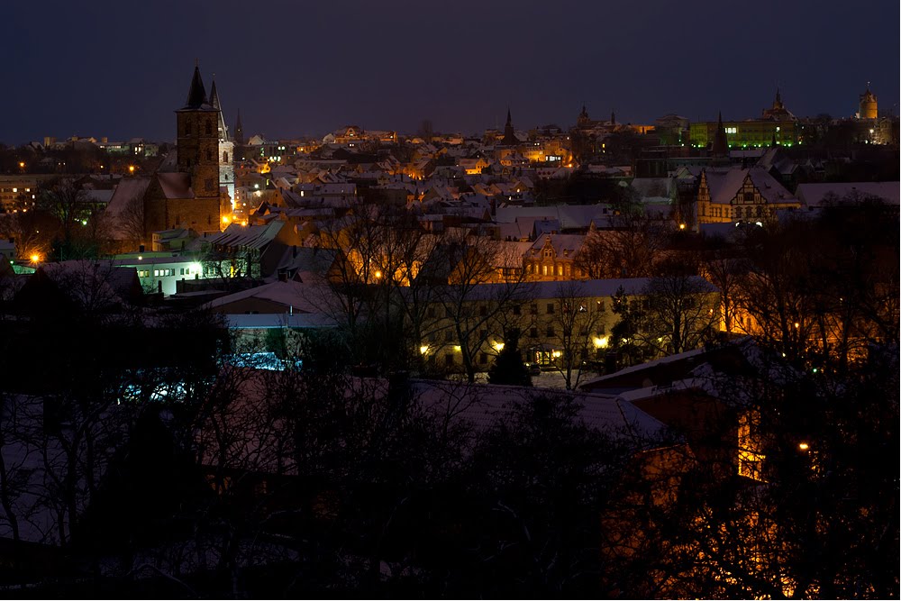 Ausblick von St. Stephani ( Bernburgs ältester Kirche ) 6