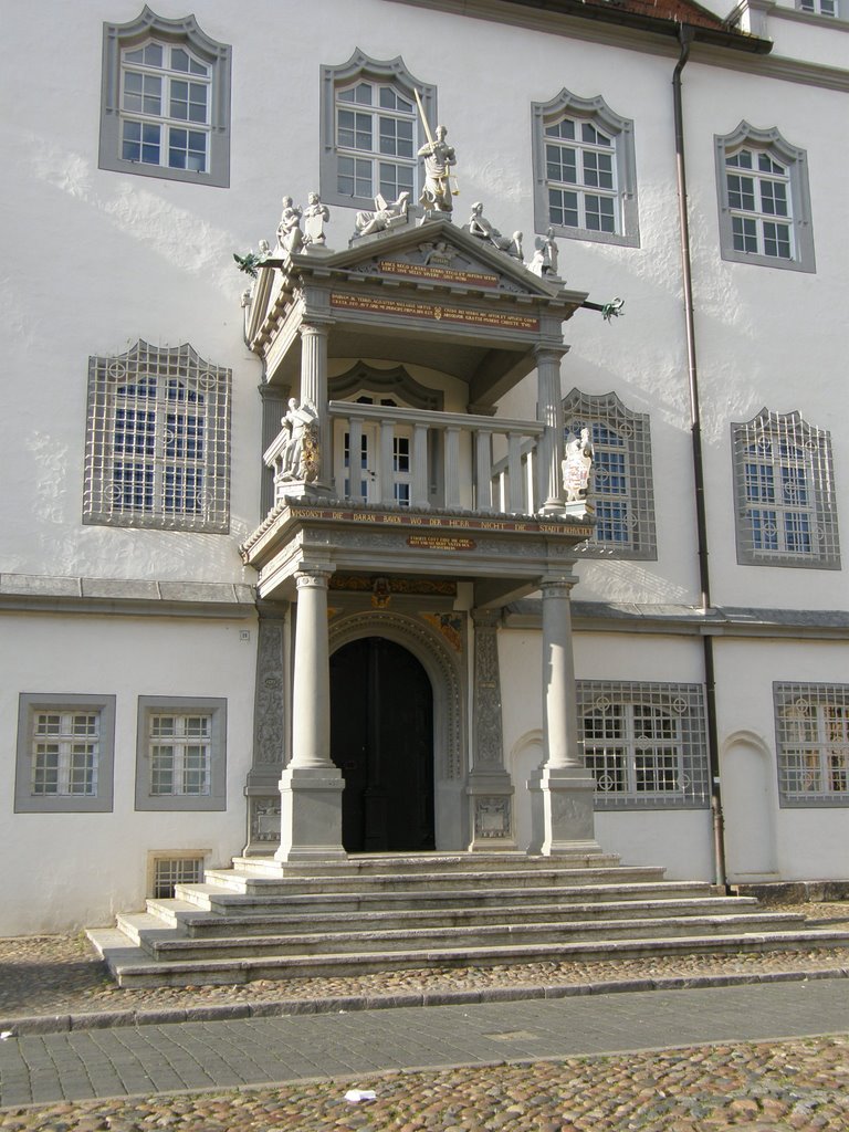 Eingang zum Alt, Wittenberg, Deutschland