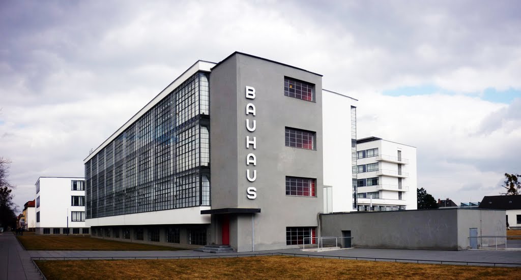 Der berühmte Bauhausgebäude