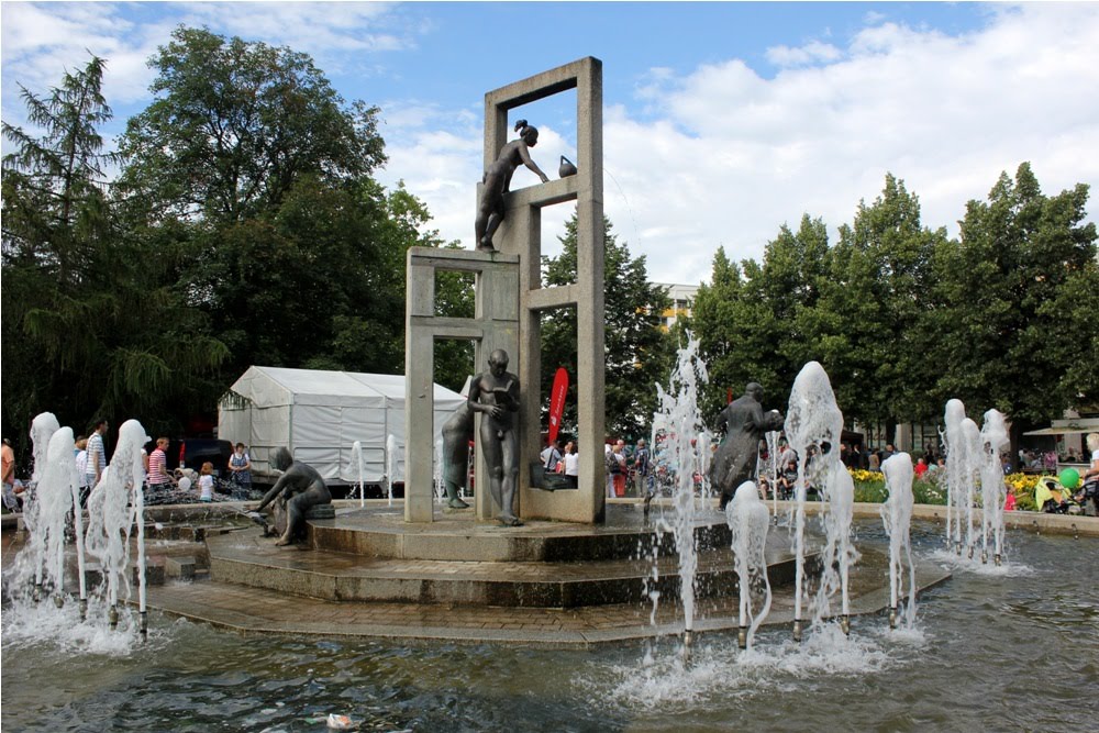Springbrunnen im Stadtpark