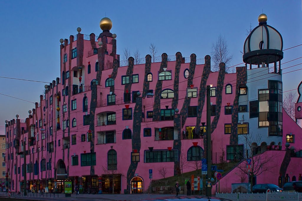 Hundertwasser-Haus. Die grüne Zitadelle von Magdeburg