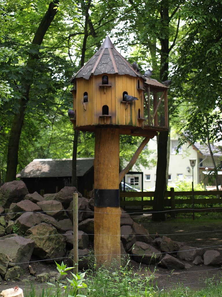 Taubenschlag Merseburg Tierpark 2010