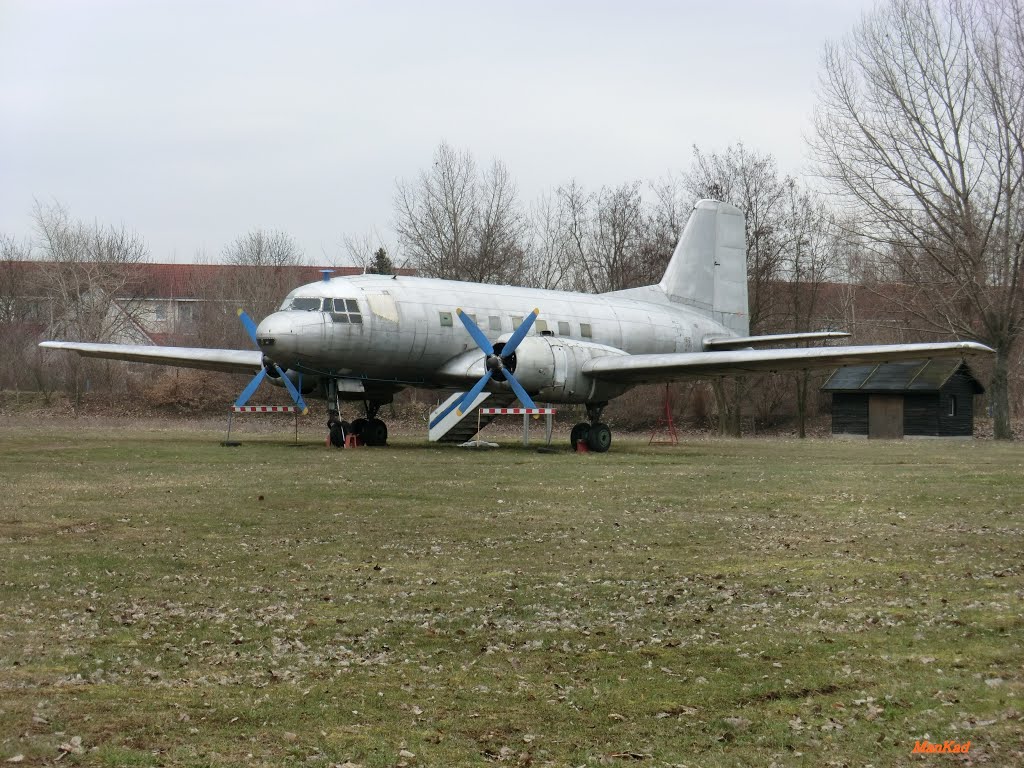 Im  Freigelände des * Luftfahrt - und Technik - Museumspark  Merseburg *