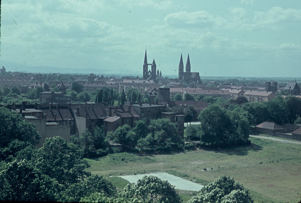 Halberstadt um 1967,Stadt der Kirchen