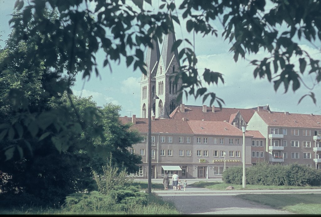 Halberstadt,Blick zum Dom