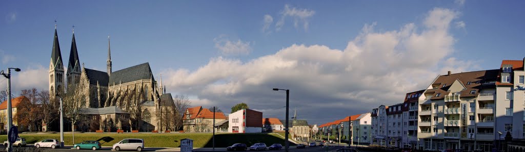 Halberstadt, Dom St. Stephanus und Sixtus und Hoher Weg