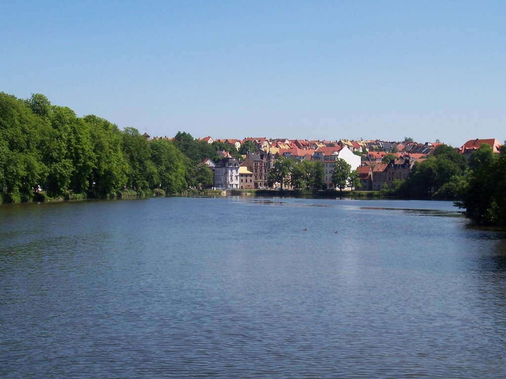 Blick vom Inselzoo