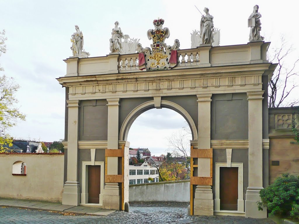 Schloß Altenburg - Triumphtor