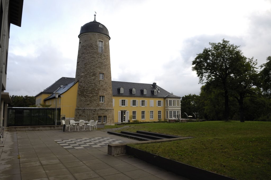 Weimar; Bildungszentrum der BA vom Garten (TR)
