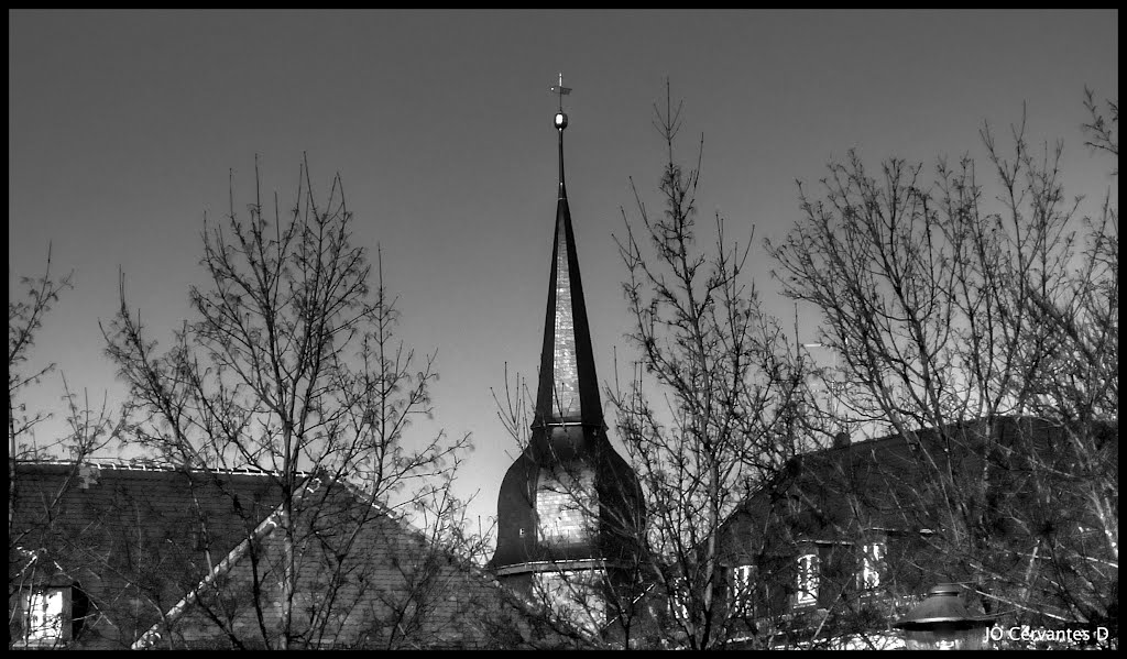 Turm des Jakobskirche aus dem Goetheplatz