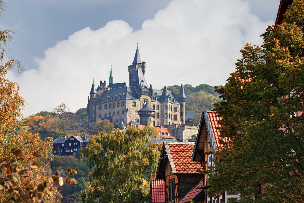 A fairy-tale castle right next to the Harz mountains