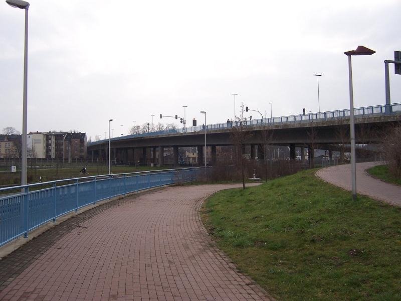 Blick auf die neue Ochsenbrücke