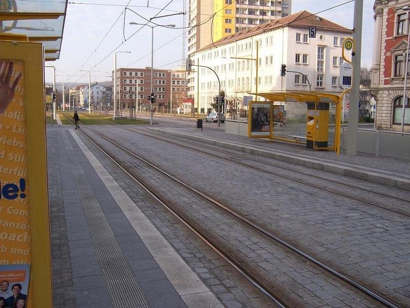 Stadtbahnhaltestelle Puschkin Platz