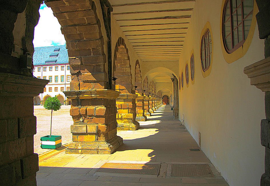 Sun on the Castle