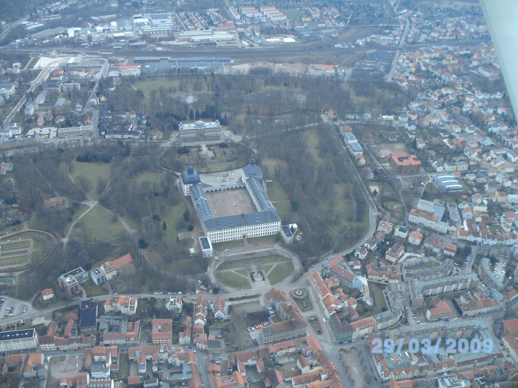 Luftbild Gothaer Schloss