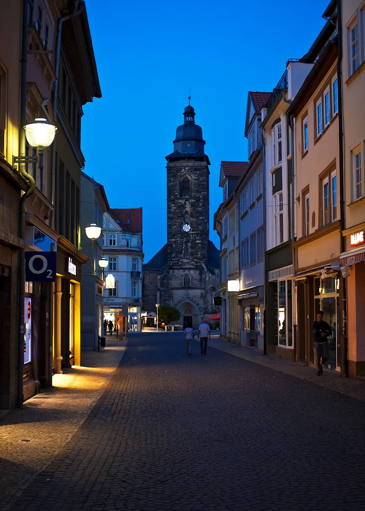 Marktstrasse z widokiem na  Margarethenkirche
