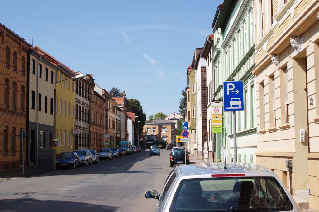 Nordhausen - Way to office (Wilhelm Nebelung Strasse)