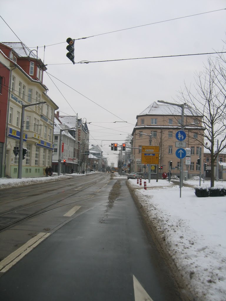 Rautenstrasse-Bahnhofstrasse in NDH