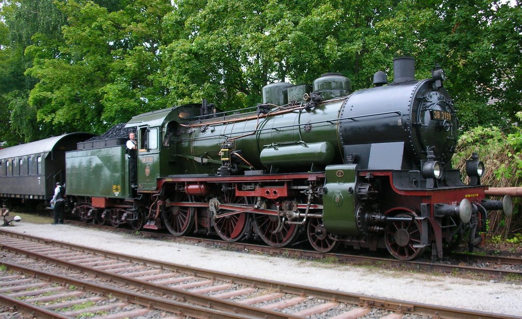 38 3199 im Dampflokwerk in Meiningen 2009