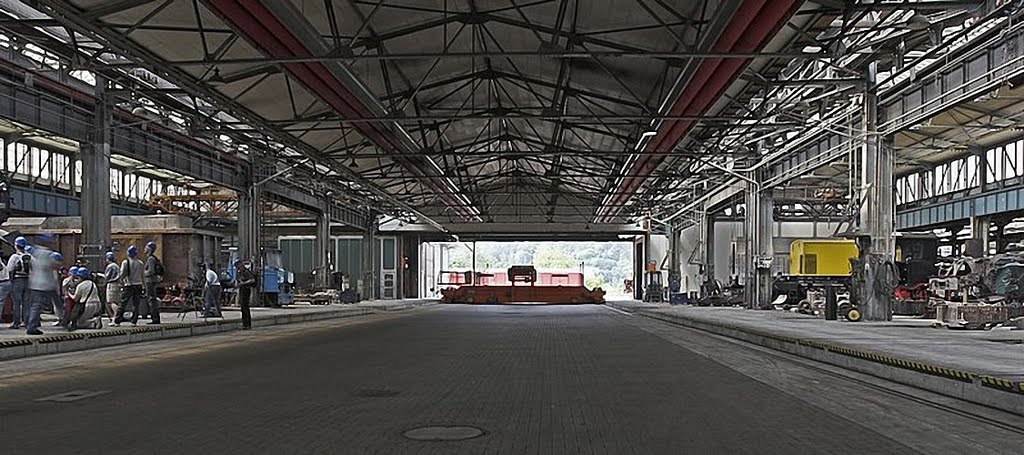 Dampflokausbesserungswerk in Meiningen