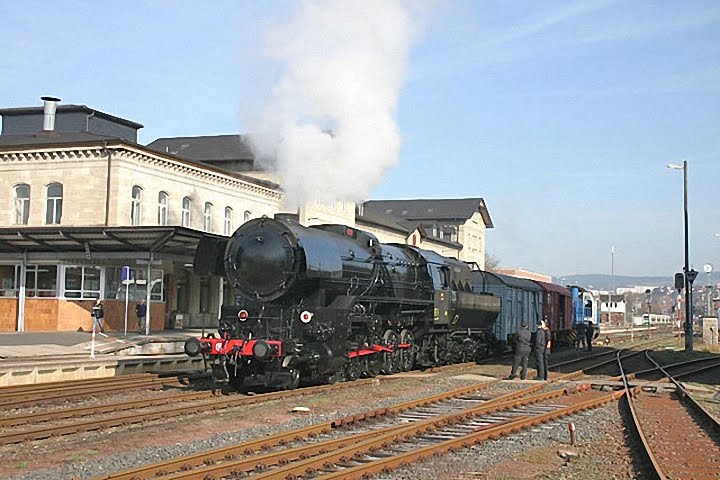 Bahnhof in Meiningen