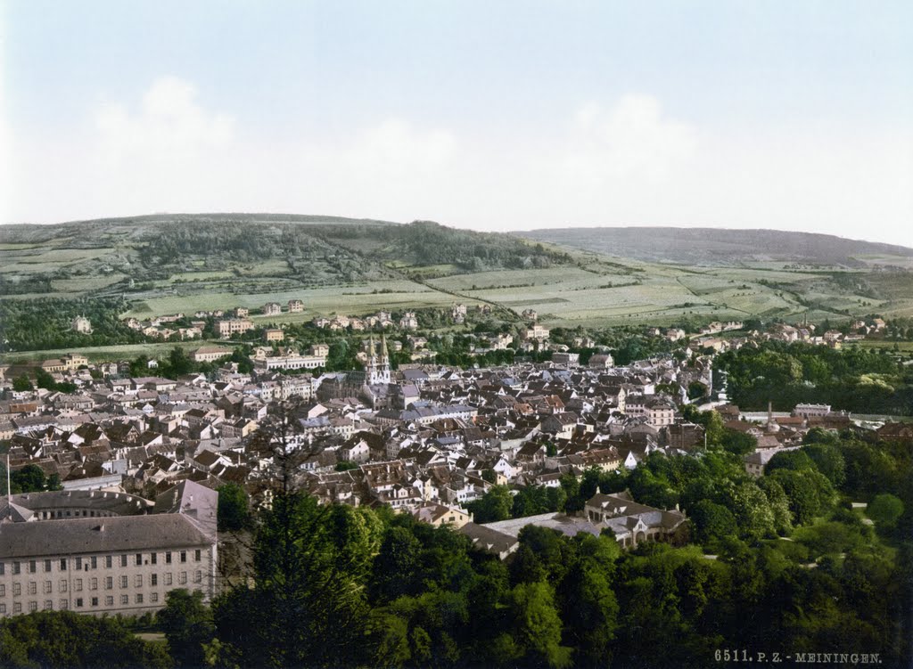 Meiningen um 1900