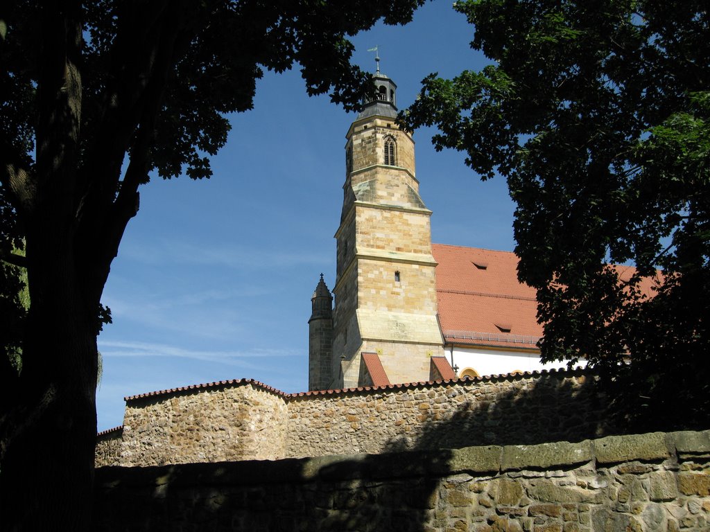 St Georges Church from Bolzplatz