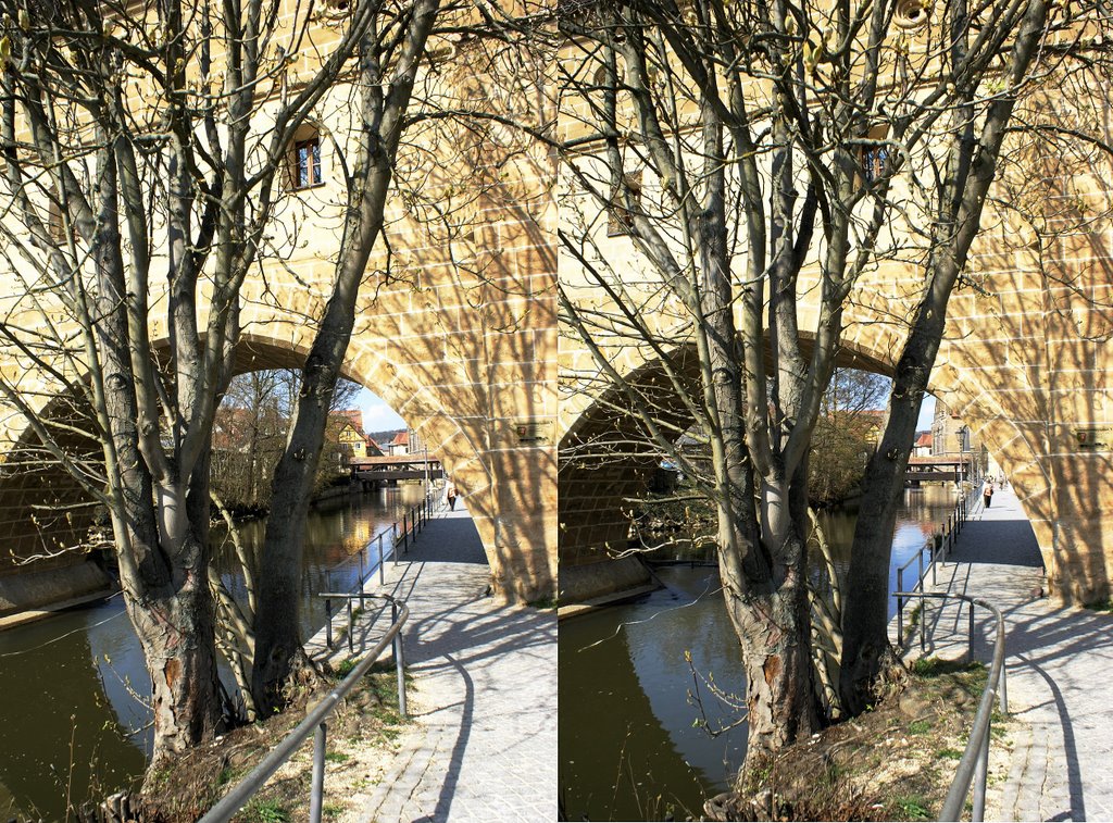 Amberg, an der Stadtbrille. © by UdoSm.the2nd